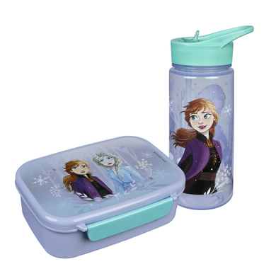 Image of Scooli Set scatola snack e biberon - Disney Frozen059