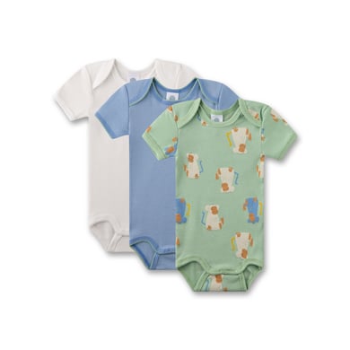 Sanetta Body 3-pack grön/blå/vit