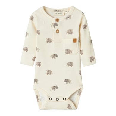 LILATELIER Lil'Atelier lange mouw body Nbmgavo Turtledove