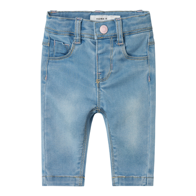 Name it Light Slanke jeans Nbfsalli Blauw Denim