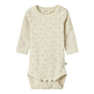 LILATELIER Lil'Atelier lange mouw body Nbfgago Turtledove Flower