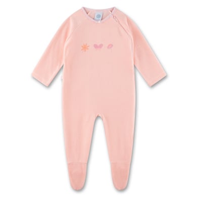 Sanetta Sleep overall bloemen roze