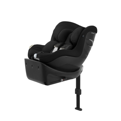 Cybex GOLD Reboarder Sirona I-Size Black Gi Plus Moon inclusief inzetstuk voor pasgeborenen