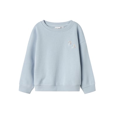 name it Sweatshirt Nmfvallene Dämpad blå