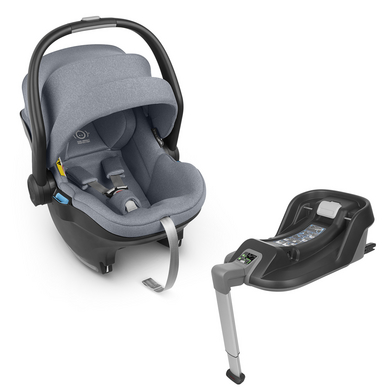 Image of UPPAbaby seggiolino auto per neonati Mesa i-Size Gregory Blue Melange, inclusa la base.059