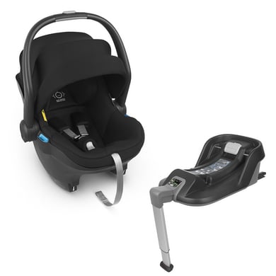 Image of UPPAbaby seggiolino auto per neonati Mesa i-Size Jordan grigioson Charcoal Melange inclusa la base.059