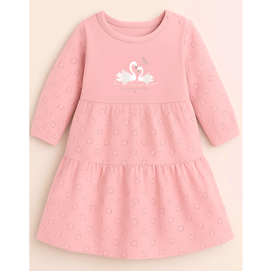Staccato Klänning mjukt rosa