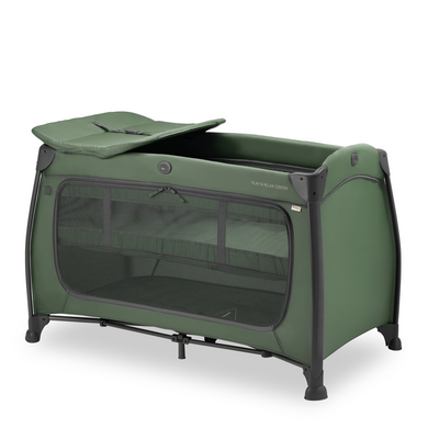 Image of hauck Lettino da viaggio Play N Relax Centre Dark Verde059