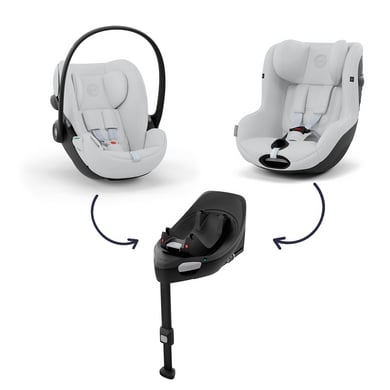 Image of cybex GOLD Set Seggiolino auto Reboarder Sirona G incl. ovetto Cloud G e Base isofix G Plus Grigio Nebbia059