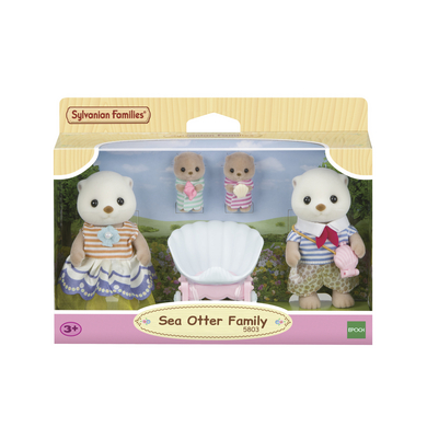 Image of Famiglia di lontre marine Sylvanian Families059