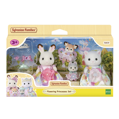 Image of Set di figure Sylvanian Families® Principesse dei Fiori059