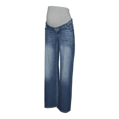 Image of Light jeans premaman mama licious MLJADA Blu Denim059