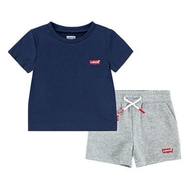 Levis Levi's T-shirt + korte broek blauw