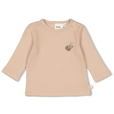 Image of Feetje Cookie Camicia a maniche lunghe Carino Sand059