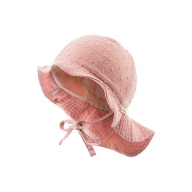 Image of Sterntaler Cappello da sole a pois rosa opaco059