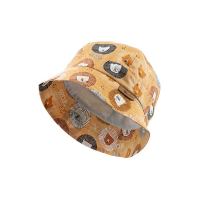 Image of Sterntaler Cappello Safari teste di leone marrone dorato059