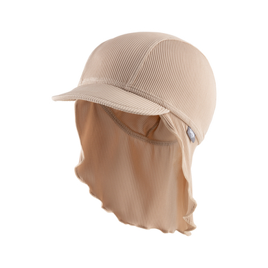 Image of Sterntaler Cuffia da nuoto con protezione per il collo a coste beige059