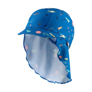 Image of Sterntaler Cuffia da nuoto con protezione per il collo blu royal059