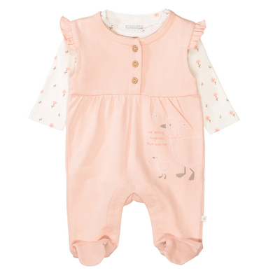 STACCATO Rompers+skjorta peach
