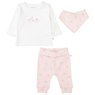 STACCATO Presentförpackning 3st offwhite/rosettmönstrad