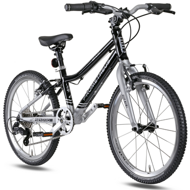 Image of PROMETHEUS BICYCLES PRO® bicicletta per bambini 20 pollici, nero argento SOOT-BLACK059