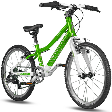 Image of PROMETHEUS BICYCLES PRO® bicicletta per bambini 20 pollici, verde bianco EMERALD059