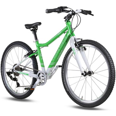 Prometheus Bicycles PRO kinderfiets 24 inch, groen wit EMERALD