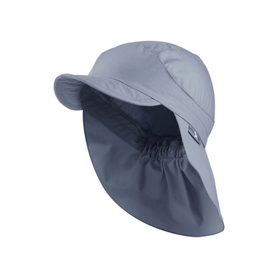 Image of Sterntaler Basic Cappello a punta con protezione del collo grigio-blu059