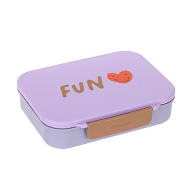 Image of LÄSSIG Bento lunch box Little Aisle Heart Lilac059