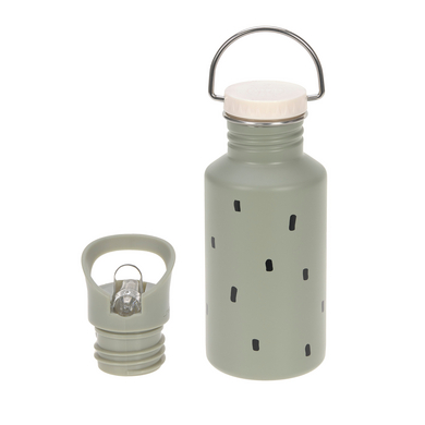 Image of LÄSSIG Bottiglia Inox Steel Little Gang Prints light olive059