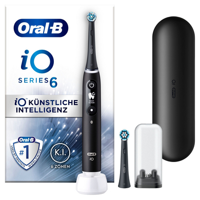 Oral-B iO Series 6 elektrisk tandborste Black Lava