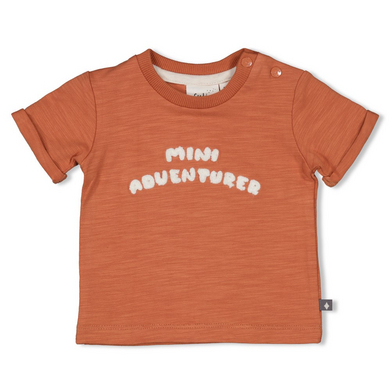 Feetje T-shirt Mini Äventyrare Brique