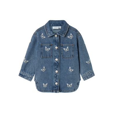 name it Jeansjacka Nmfnina Medium Blå denim