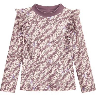 Playshoes UV-skyddad blomma i ett stycke petrol