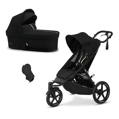 Image of cybex GOLD Avi Spin passeggino 2 in 1 S Moon nero059