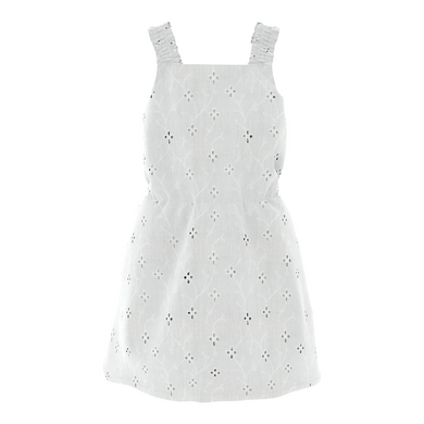 name it Klänning Nmfvioleta Bright White