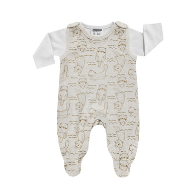 JACKY MIXED UP sparkdräktsset med heltäckande tryck/offwhite