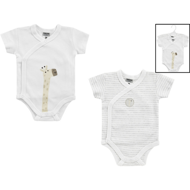 JACKY Kortärmad omlottkropp 2-pack MULTIPACK UNISEX
