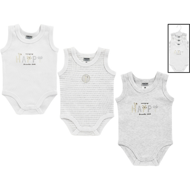 JACKY Underarm bodysuit 3-pack MULTIPACK UNISEX
