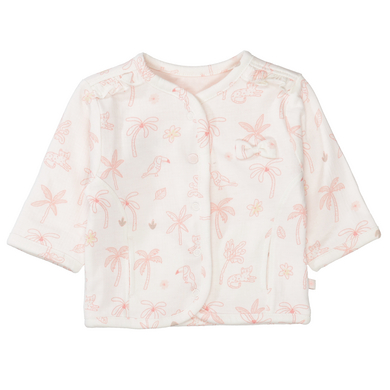 STACCATO Vändbar jacka cotton cream mönstrad