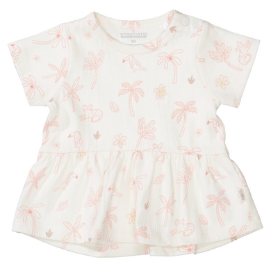 STACCATO Tunika cotton cream mönstrad
