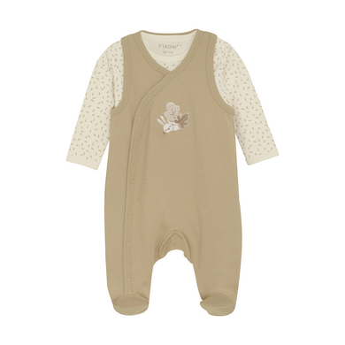 FIXONI Body LS w.Romper Sesam