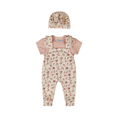 Dirkje 3-delat babyset Light Coral