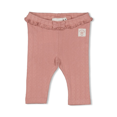 Feetje Leggings ribbade Starfish Wishes Mauve