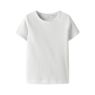 name it T-shirt Nmffikatie Lucent White