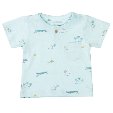 STACCATO T-shirt bright mint mönstrad