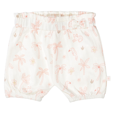 STACCATO Shorts cotton cream mönstrad