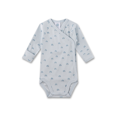 Sanetta Bodysuit med omlott blå