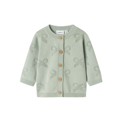 name it Cardigan Nbfhiclaudia Aqua Gray