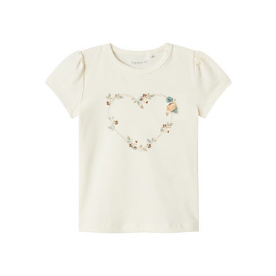 name it T-shirt Nbfhillie Cloud Dancer
